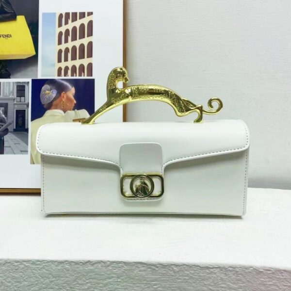 Women's Bag Is Fashionable And Simple, With A Hard Handle And A Carrying Crossbody Bag - Image 10