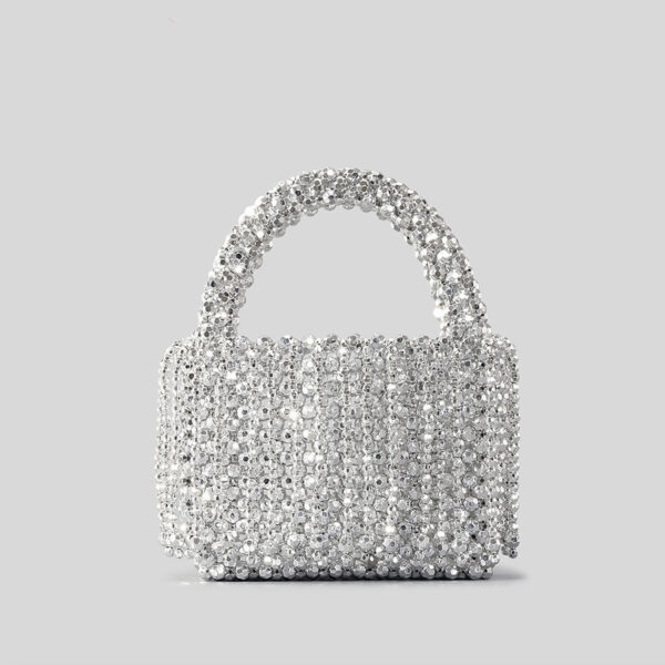 Acrylic Tassel Handbag For Women Diy Handmade - Image 2