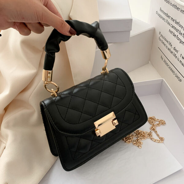 Korean Fashion PU Shoulder Messenger Bag - Image 4