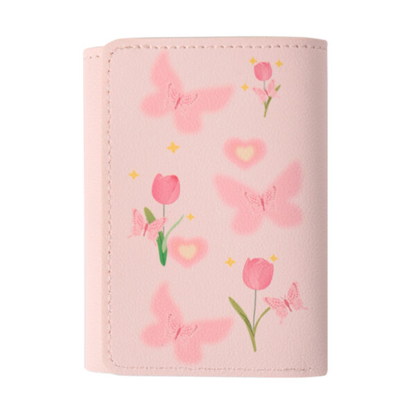 Butterfly-patterned Short Style Three-fold Wallet Multifunction - Image 6