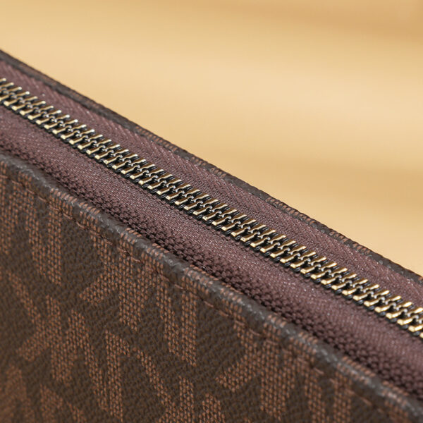 Printing Multiple Card Slots Large Capacity New Zipper Handbag - Image 4