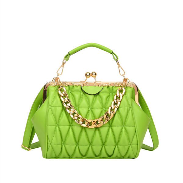 Textured Pleated New Fashionable Shoulder Messenger Bag For Women - Image 5