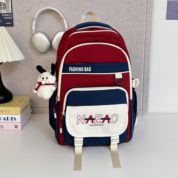 Multi-layer Oversized Backpack For Junior High School Students - Image 7