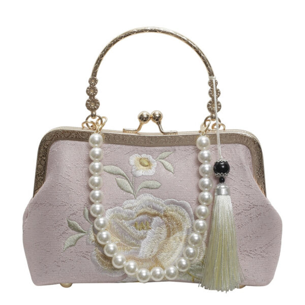 Premium Chinese Style Embroidery Han Chinese Clothing Bag Ancient Chinese Style Crossbody Bag - Image 8