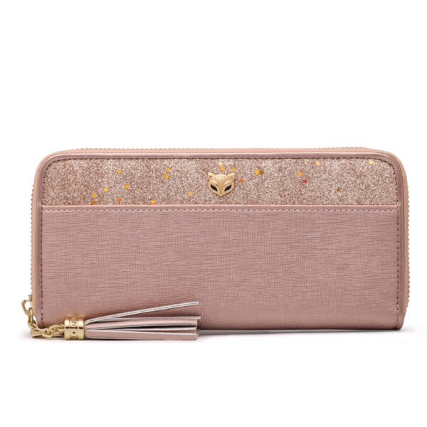 Two-layer Cowhide Wallet Light Luxury Card Holder Long - Image 6