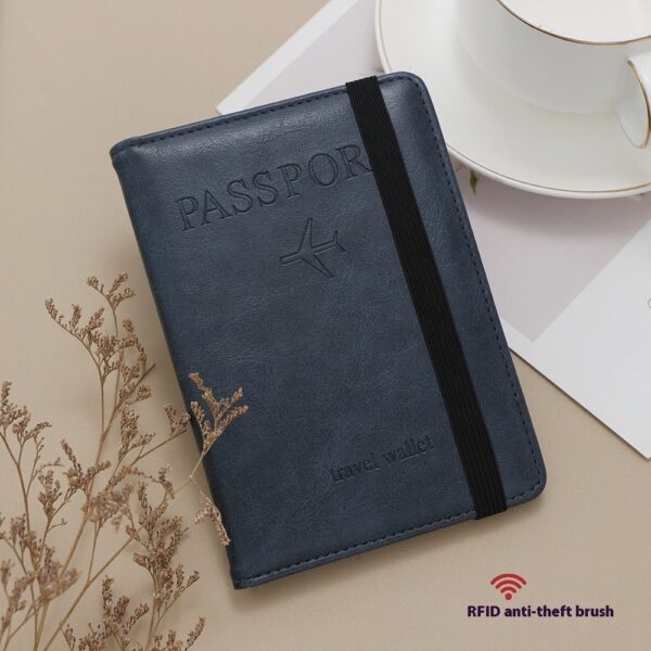 RFID Passport Holder Multi-function Passport Cover SIM Card - Image 9