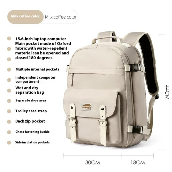 Travel Computer Backpack Women's Short-distance Lightweight Travel Schoolbag - Image 10