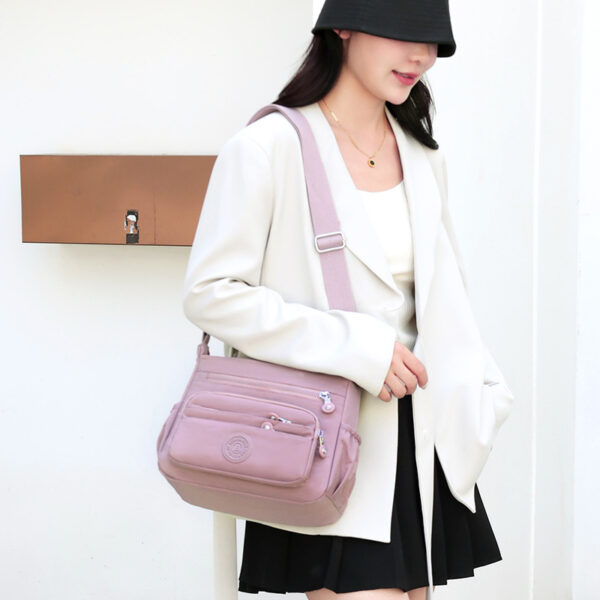 Crossbody Bag Lightweight And Large Capacity Nylon Shoulder Bag - Image 4
