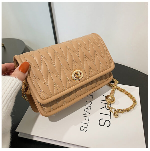 Simple Autumn Leisure Fashion Chain Small Square Bag - Image 3