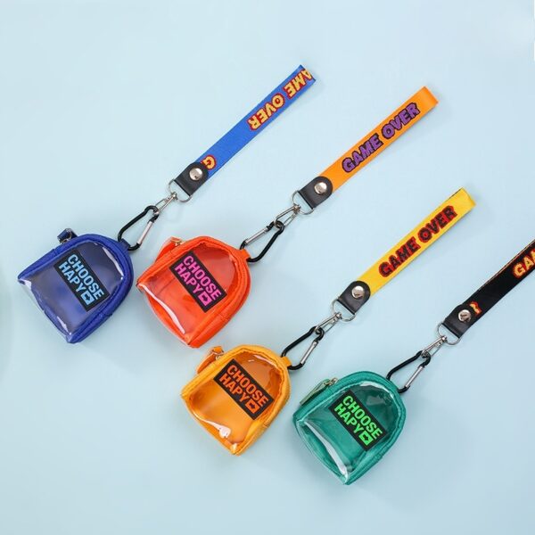 Internet Celebrity Same Style Small Wallet Female 2023 New Mini Bag Wrist Bag Creative Coin Bag Neck-hanging Coin Purse