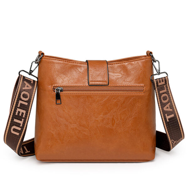 Retro Women's Leisure Bucket Bag Shoulder Messenger Bag - Image 2