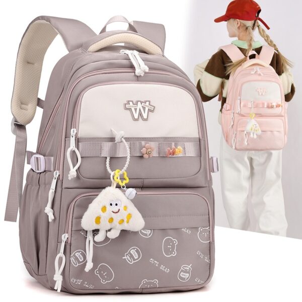 Cartoon Printing Large Capacity Backpack All-matching - Image 2