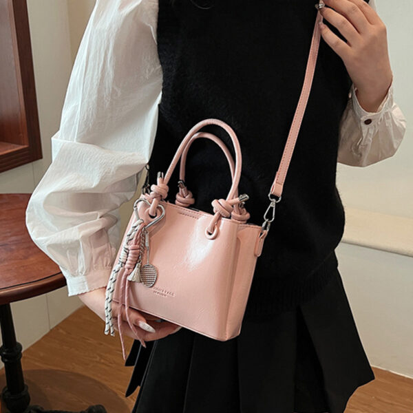 Women's Messenger Bag Fashion Portable One-shoulder Bucket Bag - Image 2